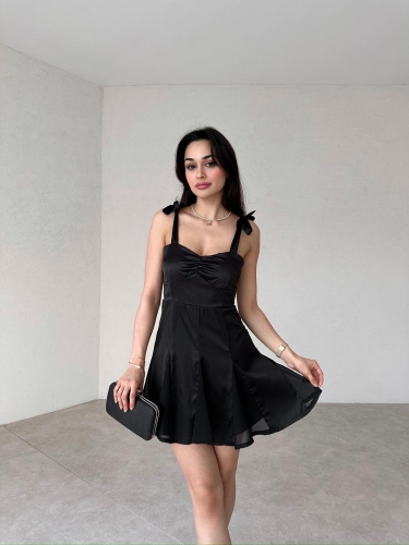 WİLLOW Elbise 3455 - Siyah