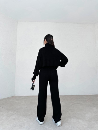 Balıkçı Yaka SARTRE Takım 2978 - Siyah - 3