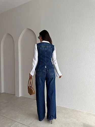 BAREL Denim Takım 4196 - Lacivert - 3