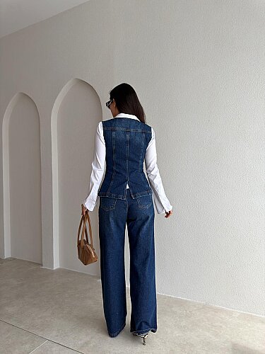 BAREL Denim Takım 4196 - Lacivert - 3