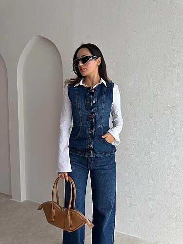 BAREL Denim Takım 4196 - Lacivert - 2