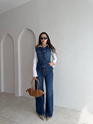 BAREL Denim Takım 4196 - Lacivert - Mooi Butik