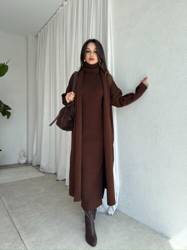 BARNEY Takım 4093 - Acı Kahve - 2