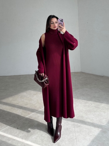 BARNEY Takım 4093 - Bordo - 2
