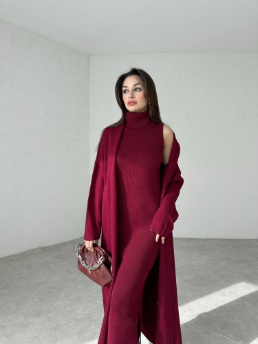 BARNEY Takım 4093 - Bordo 