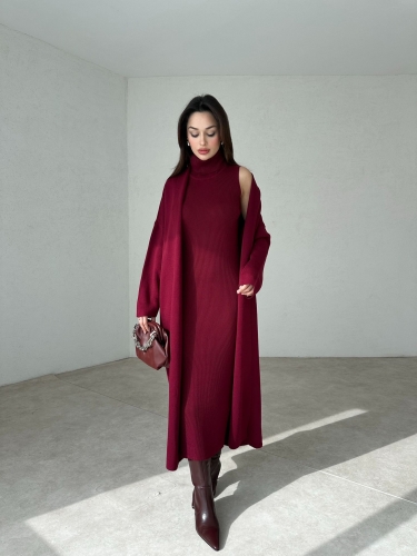 BARNEY Takım 4093 - Bordo - 5