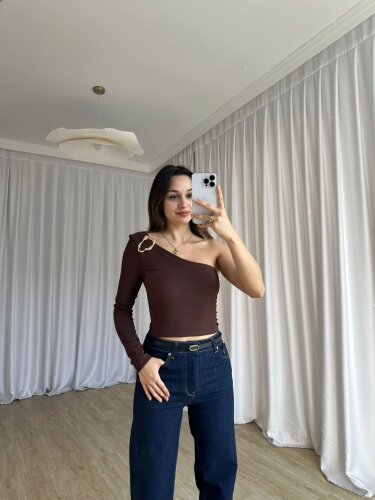 BETİS Bluz 8316 - Acı Kahve - 2
