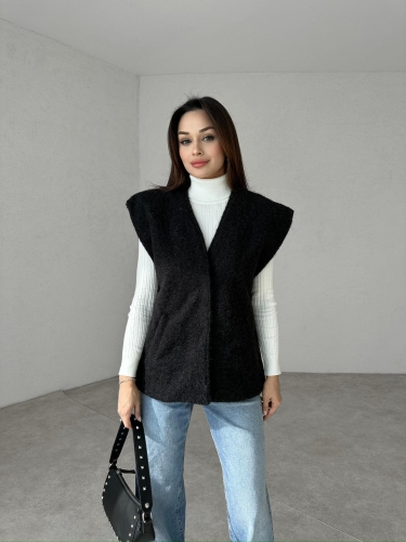 CARMELO Yelek 2460 - Siyah - 1