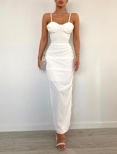 Callie Dress 1234 - White - 2