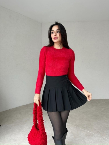 DAMİCO Siyah Etek 4733 - Mooi Butik