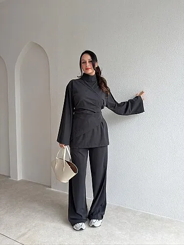 DESİRE Takım 4354 - Antrasit - Mooi Butik