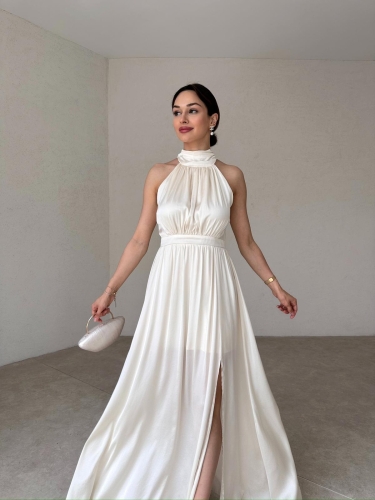 DİDEROT Maxi Elbise 9045 - Ekru - 1