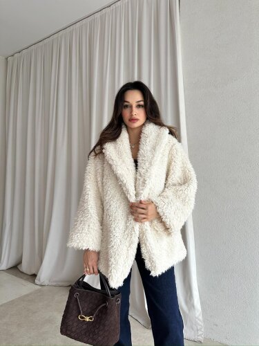 ELNA Kürk 8467 - Beyaz 