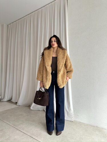 ELNA Kürk 8467 - Camel - 2