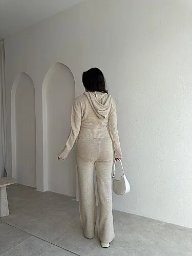 ESCAPE Triko Takım 8606 - Krem Rengi - 3