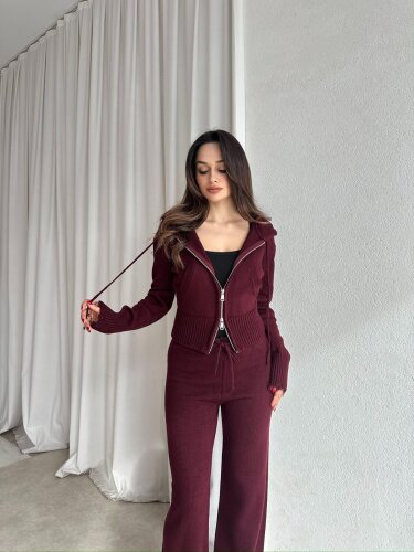 ESCAPE Triko Takım 8606 - Bordo 