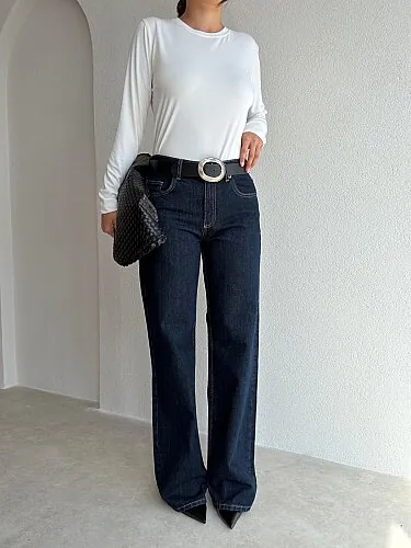 FANEL Jean 4162 - Lacivert - Mooi Butik (1)