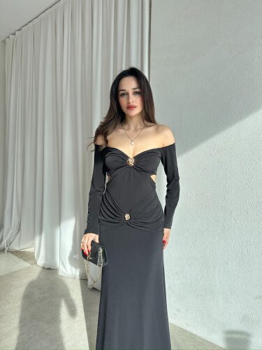 FRENZY Elbise 8736 - Siyah · 3