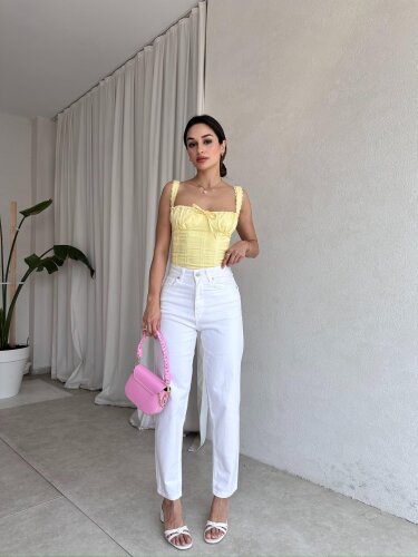 GERARD Pantolon 5674 - Beyaz - 1