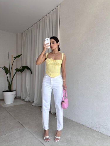 GERARD Pantolon 5674 - Beyaz - 5