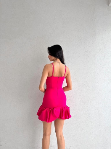 ARNOLD Elbise 3829 - Fuşya - 3