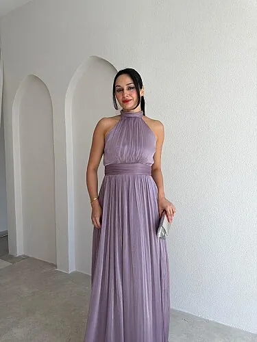 GRADYAN Maxi Elbise 6539 - Lila - 2