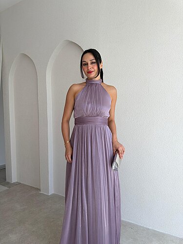 GRADYAN Maxi Elbise 6539 - Lila - 2