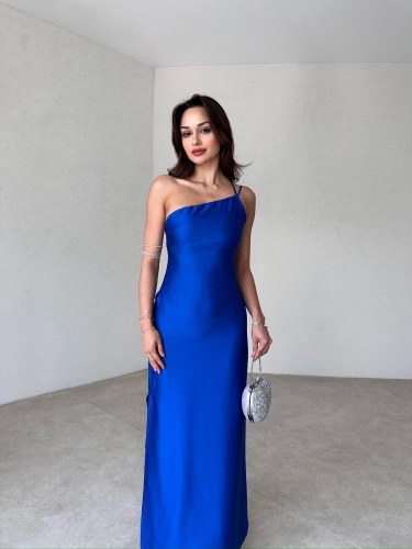 GUMBALL Maxi Elbise 2906 - Saks Mavisi - 1