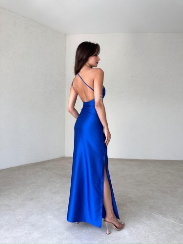 GUMBALL Maxi Elbise 2906 - Saks Mavisi - 2