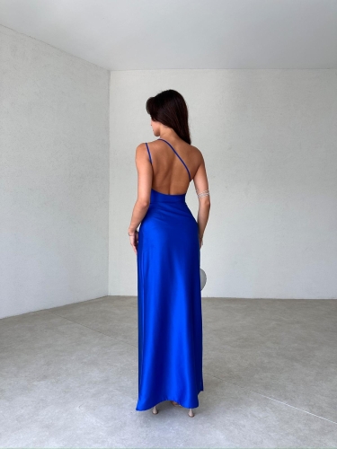 GUMBALL Maxi Elbise 2906 - Saks Mavisi - 5