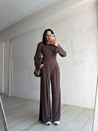 HONEY Takım 5899 - Kahverengi - 3