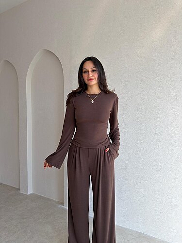 HONEY Takım 5899 - Kahverengi - 2