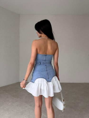 İki Parçalı Mini MADİSON Elbise 5645 · 3