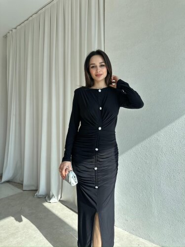 JAYDEN Elbise 8308 - Siyah · 2