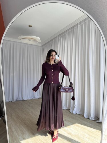 JUDGE Hırka 8341 - Bordo - Mooi Butik (1)