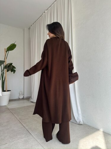KASEY Takım 8507 - Acı Kahve - 4