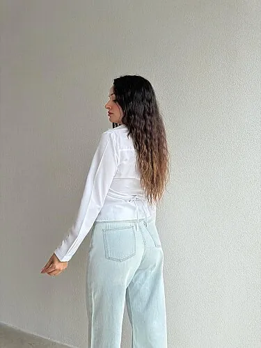 KELLY Gömlek 8691 - Beyaz - 2