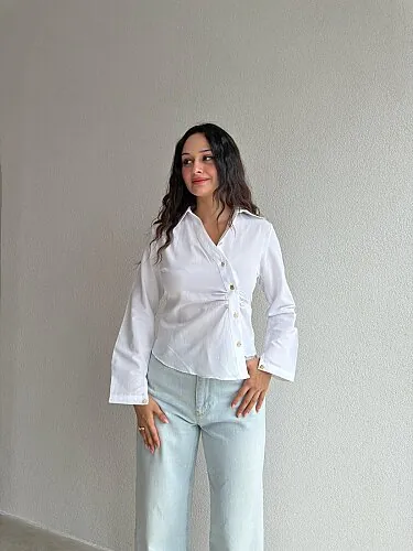 KELLY Gömlek 8691 - Beyaz - 1