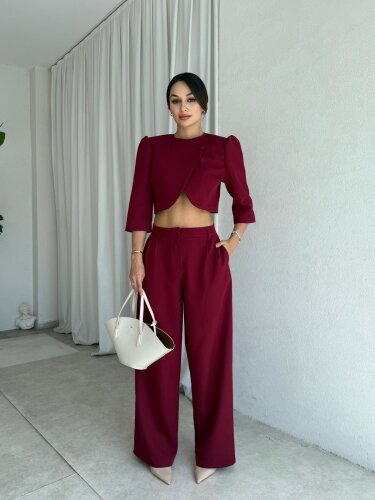 KOİ Takım 8593- Bordo - 2