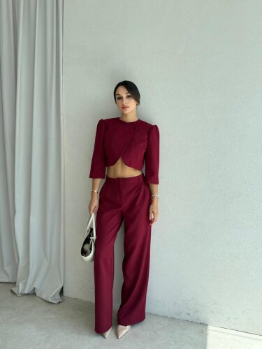 KOİ Takım 8593- Bordo - 1
