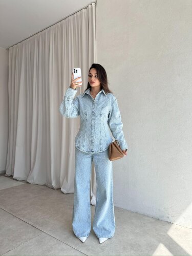 KRATOS Jean 8052 - Buz Mavisi - 3