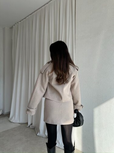 LARA Kaşe Takım 9244 - Bej - 4