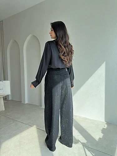 LAREN Taşlı Jean 4321 - Siyah - 3