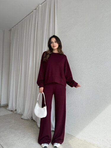 LAURA Takım 8556 - Bordo
