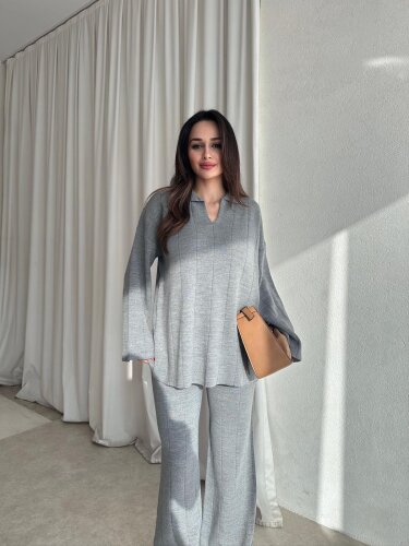 LAWYER Triko Takım 9878 - Gri 
