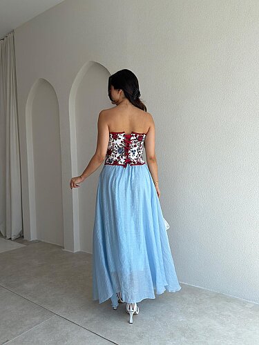 LAYTON Maxi Etek 4082 - Bebe Mavisi - 3