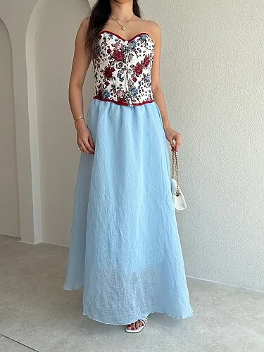 LAYTON Maxi Etek 4082 - Bebe Mavisi - 2
