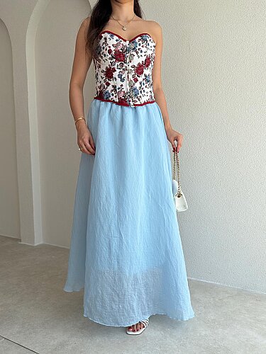 LAYTON Maxi Etek 4082 - Bebe Mavisi - 2