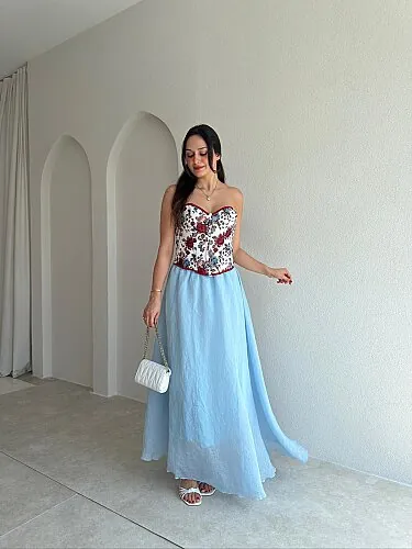 LAYTON Maxi Etek 4082 - Bebe Mavisi 