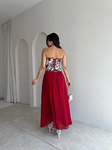 LAYTON Maxi Etek 4082 - Kırmızı - 3
